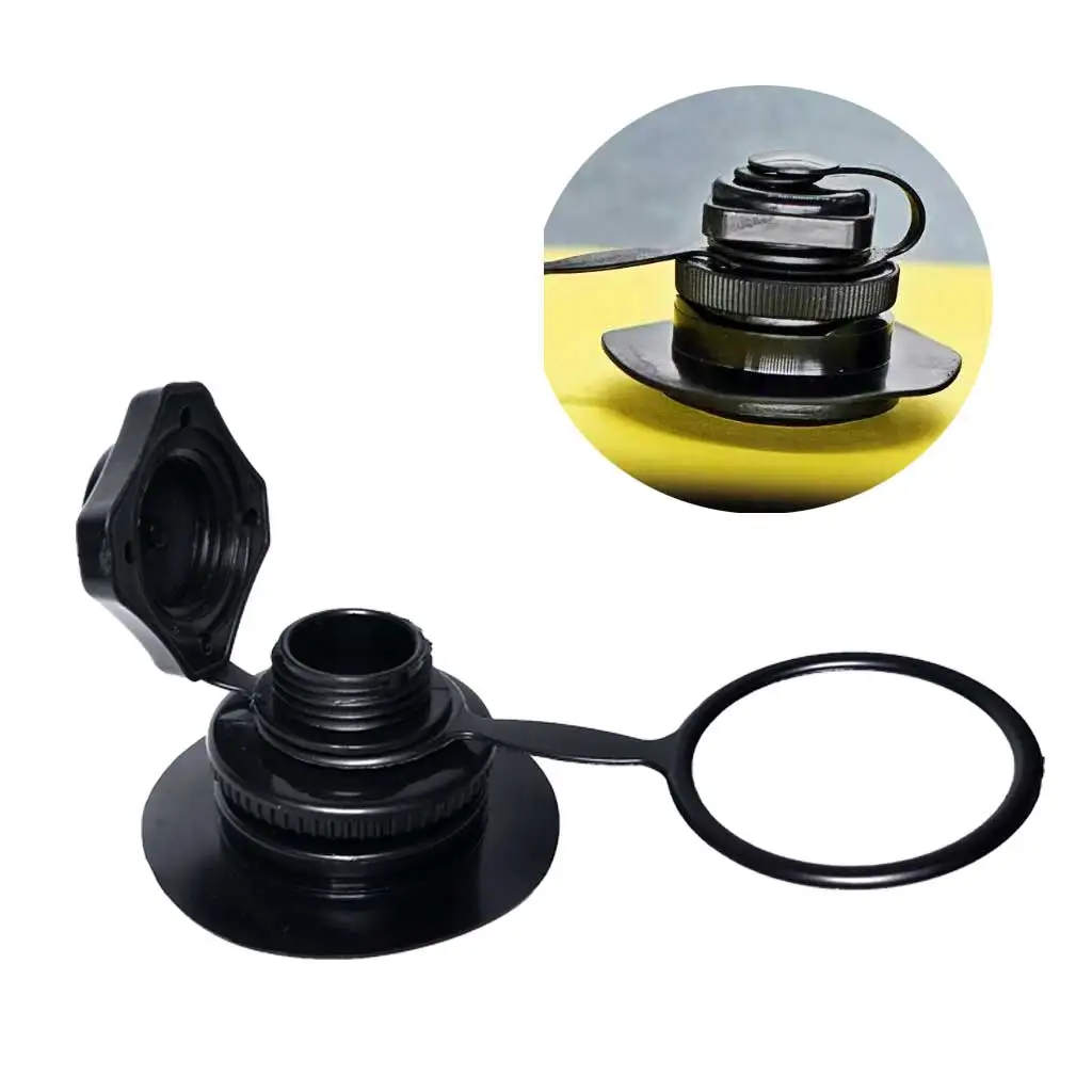 Inflatable Boat Air Valve Replacement Screw for Inflatable Boat Rubber Kayak Tender Raft Boat Thwart Valve Insert Cap