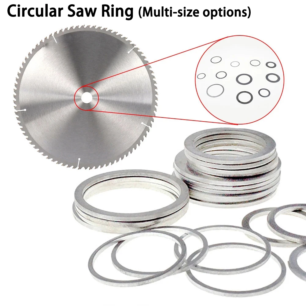 10pcs Circular Saw Ring For Grinder Circular Saw Blades Reduction Ring Conversion Ring 10-32mm Power Tool Accessories