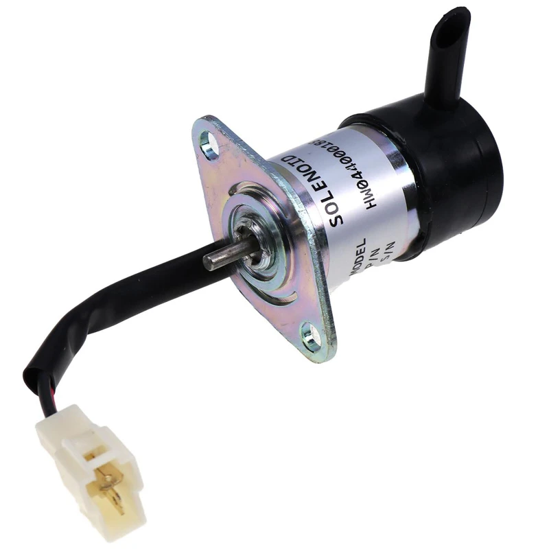 

12V Fuel Shutoff Solenoid Fit For Kubota Tractor ZD25F ZD28 ZD28F