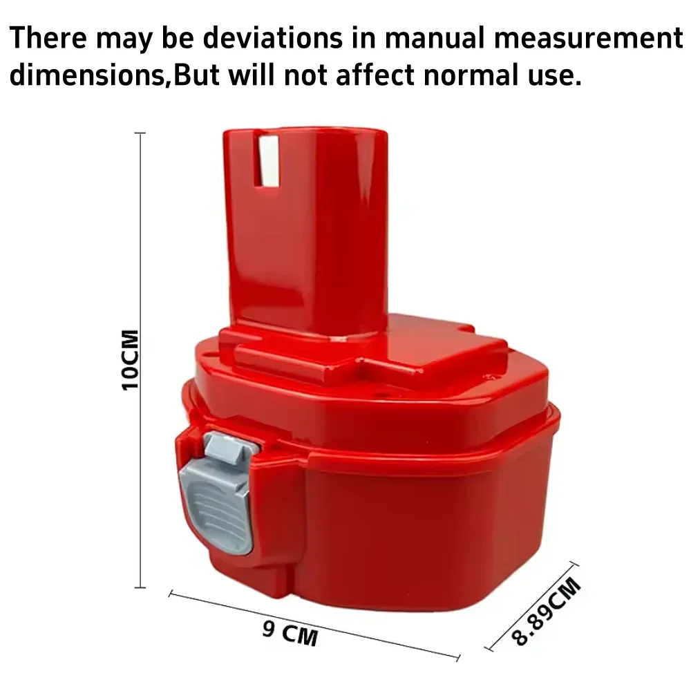 100% New 14.4V Ni-MH Rechargeable Battery 4800mAh For Makita PA1414221420 192600-1 6281D 6280D Power Tool Battery