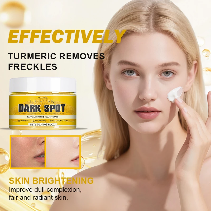 

Turmeric Face Cream For Face Skin Care Anti-Aging Brightening Skin Repair Moisturizing Cream Dark Spots Remover Evens Skin Tone