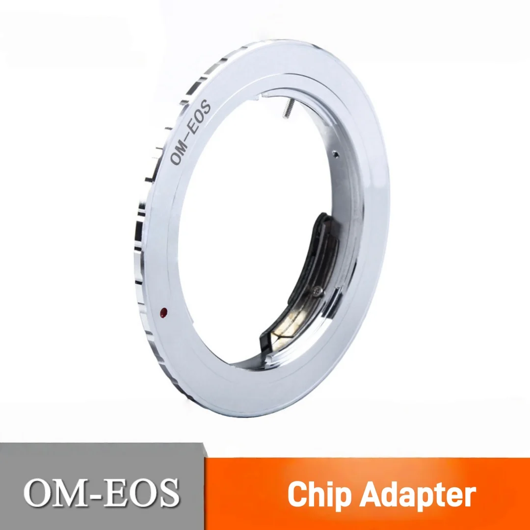 Professional OM-EOS 3rd Generation Electronic Chip Mount Adapter for Olympus OM Lens to EOS Camera for Canon Parts Photographers