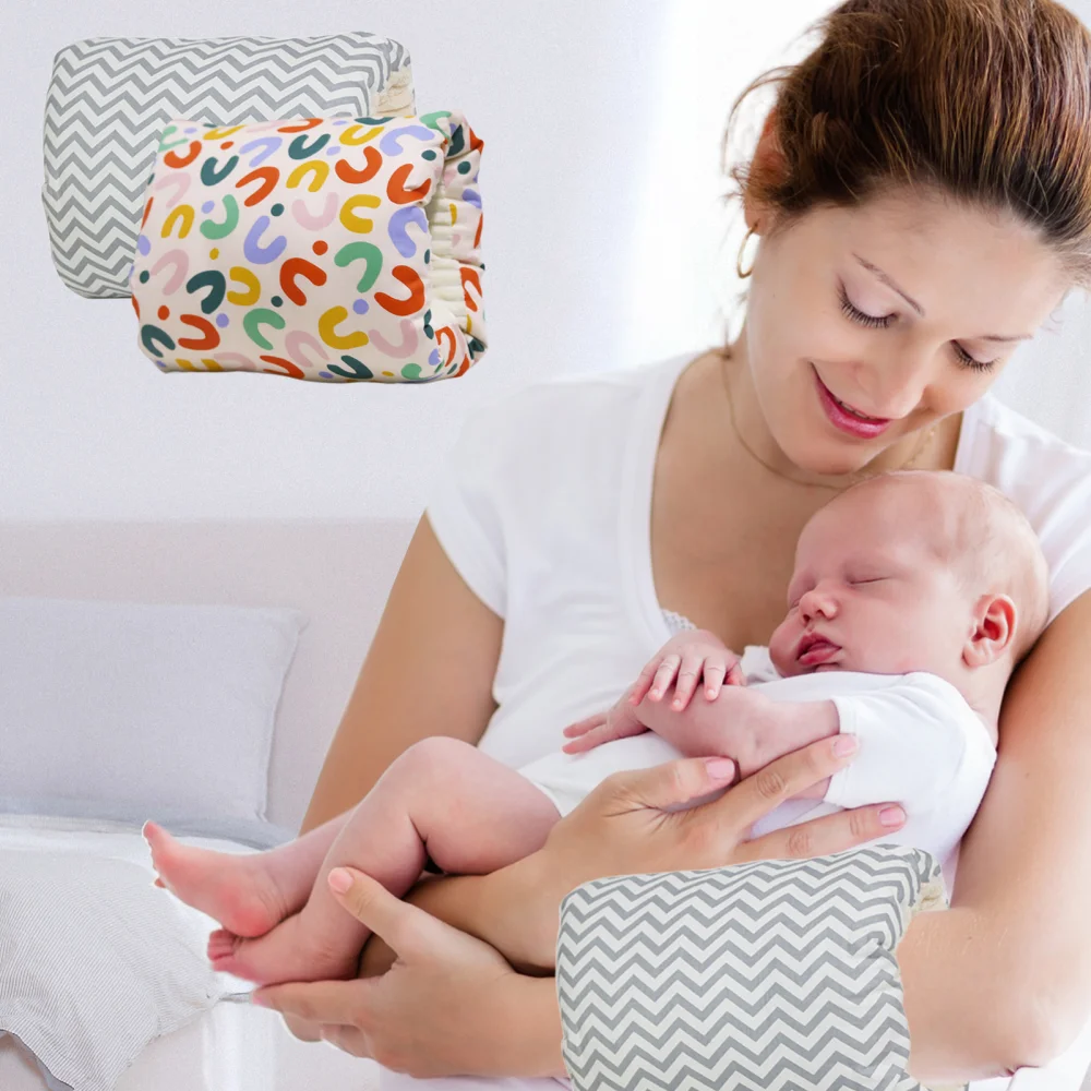 Baby Nursing Pillow Breastfeeding Pillow Cozy Cradle Arm Pillow Soft Head Support Pillow Bottle Feeding Pillow