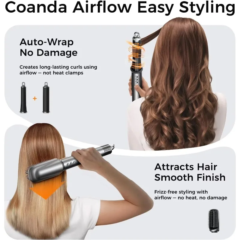 Wrap Styler Hair Dryer Brush Curler HS 05 Hot Brush Wrap HS08 Hair Dryer Brush Curling Iron - view 3
