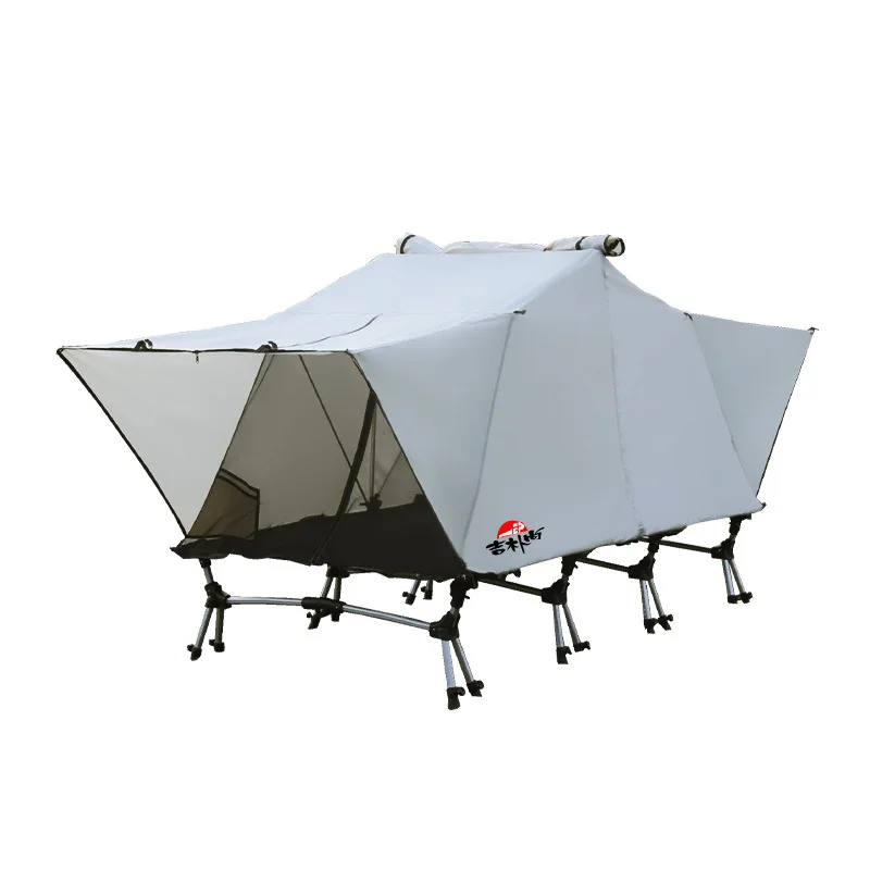 yyhc Folding Above Off The Ground Shelter 2 Person Portable Waterproof Outdoor Camping Tent Cot