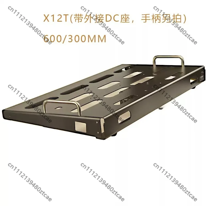 Guitar Effect Pedal Board Single‑block Pedal Platform Support External Power Adapter DIY Guitar Accessories Spare Parts
