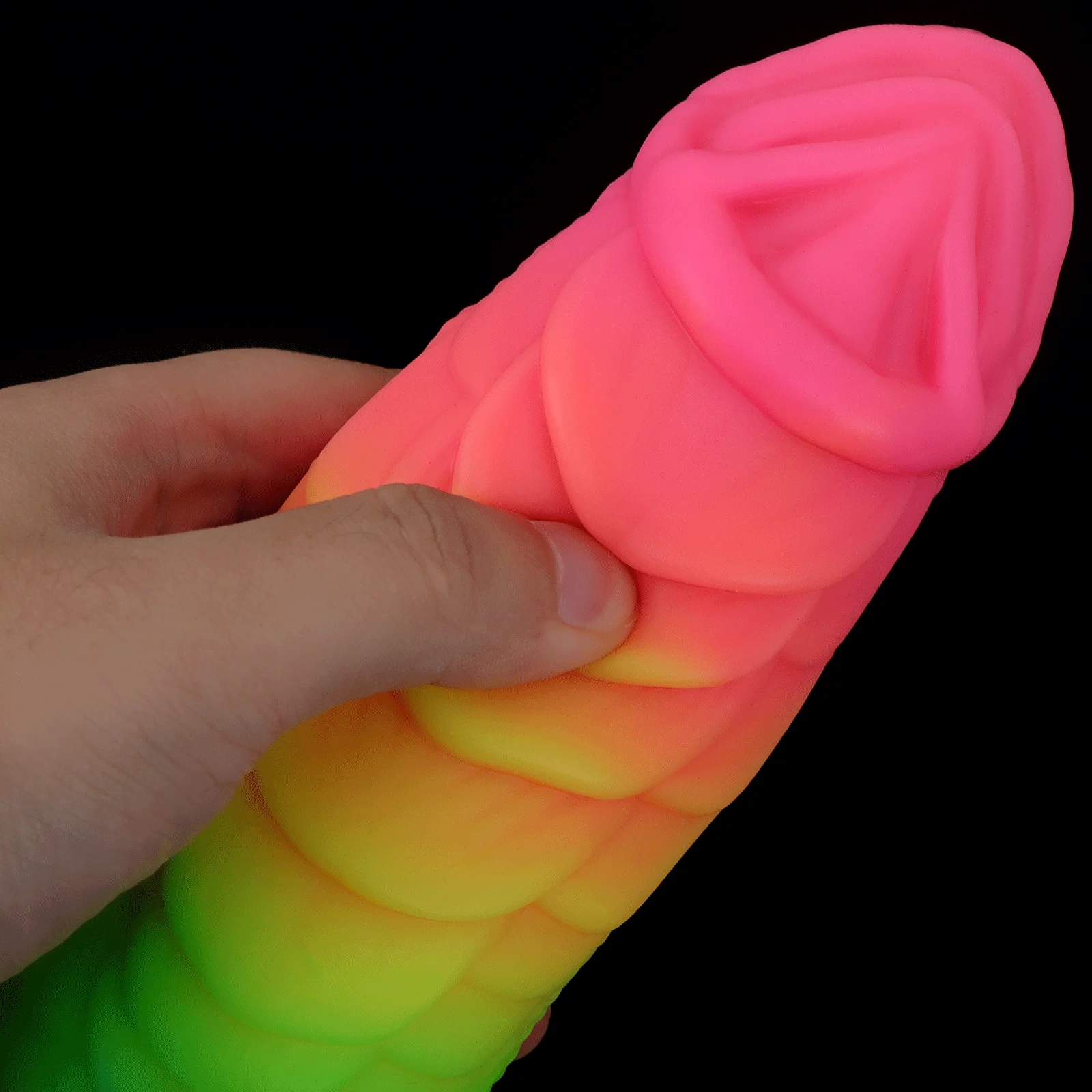 Dildon Sexy Girl Alien Dildo Anal Luminous Scale Stimulation Analsex Toy 21*6cm Big Dick Dildo And Sex Toys Dildos Adult Toys