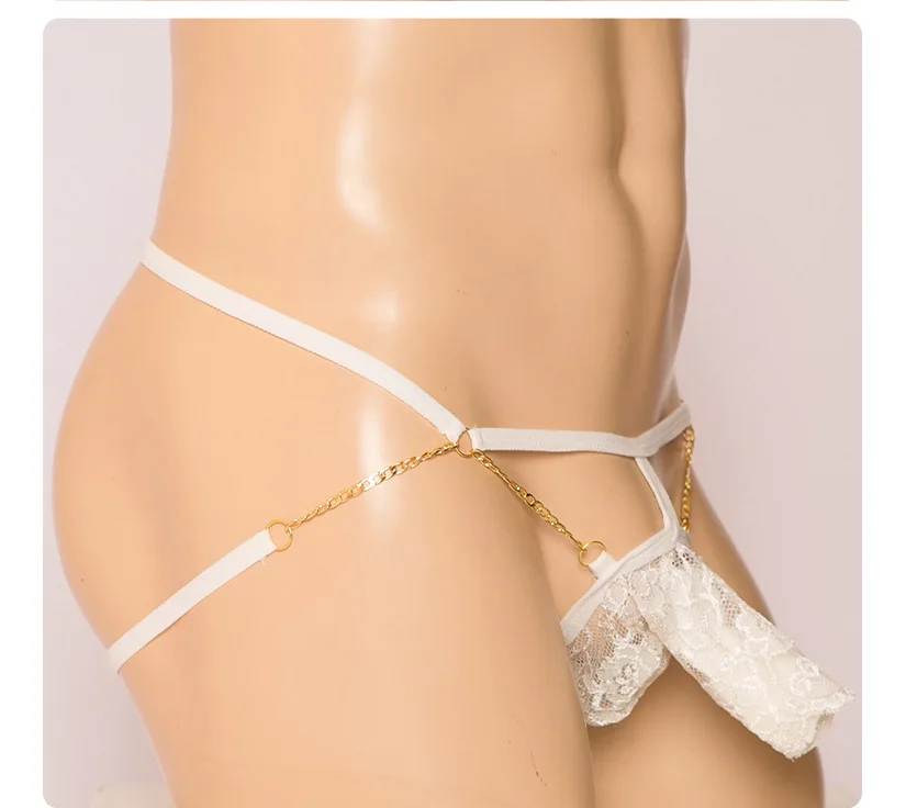 Sous-vêtements transparents pour hommes, coq JOGay Cockring Strings, cordes G, creux, lingerie masculine, sexy, Sissy Peni, culotte à manches, 7.0