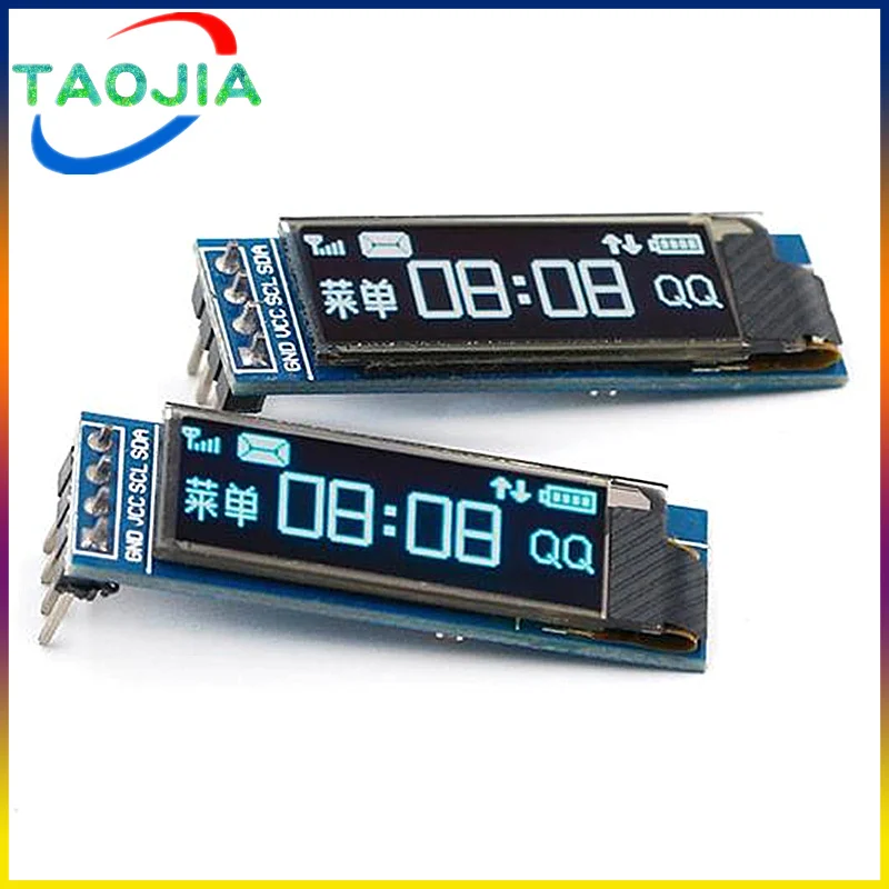 

Органический светодиодный модуль 0,91 дюйма, белый/синий органический светодиодный модуль 0,91X32 органический светодиодный дисплей дюйма, IIC Communicate для сертификации Arduino ROHS