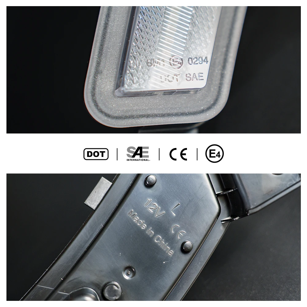 2個 LEDバンパーサイドマーカーランプ 2025年以降 シボレー タホ GMC ユーコンXL キャデラック エスカレードESV用 ウインカーランプ 新型