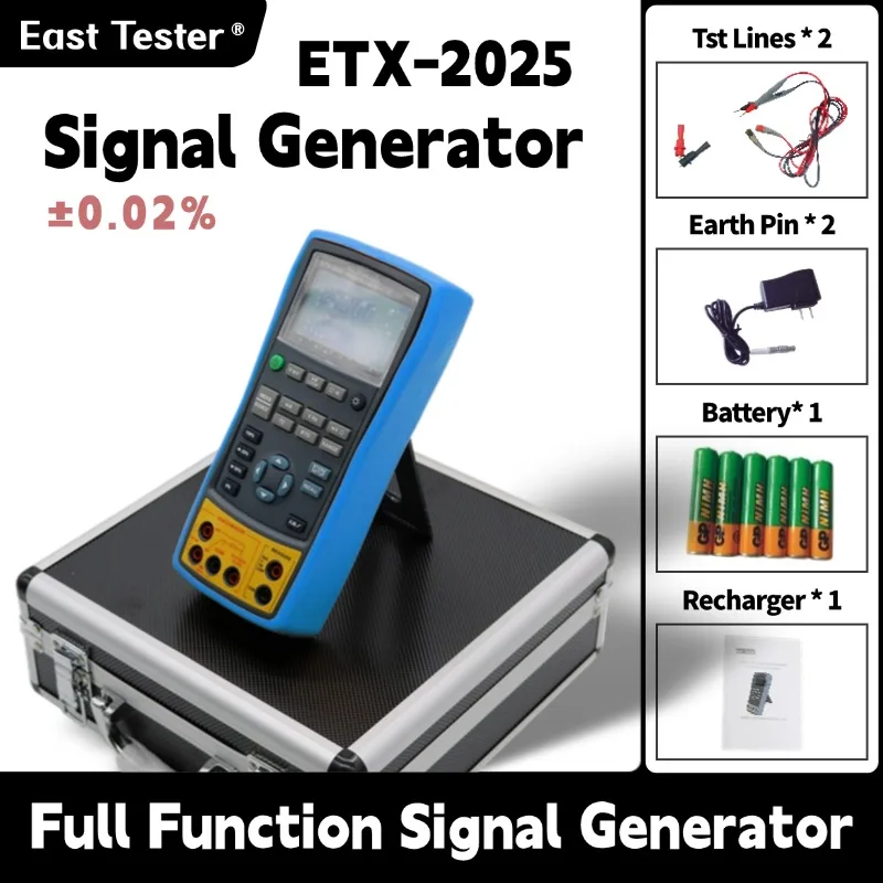 يده معاير العمليات متعددة الوظائف ETX-1825/2025/1826/2026 قياس وإخراج الجهد المقاومة الحالية الحرارية