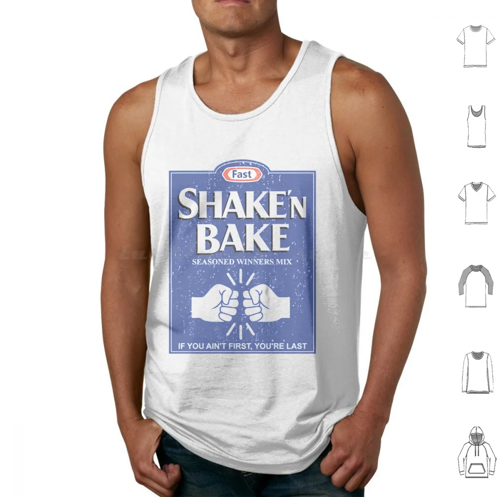 Talladega Nights T-Shirtshake N Bake Tank Tops Print Cotton Talladega Nights T Shirtshake N Bake