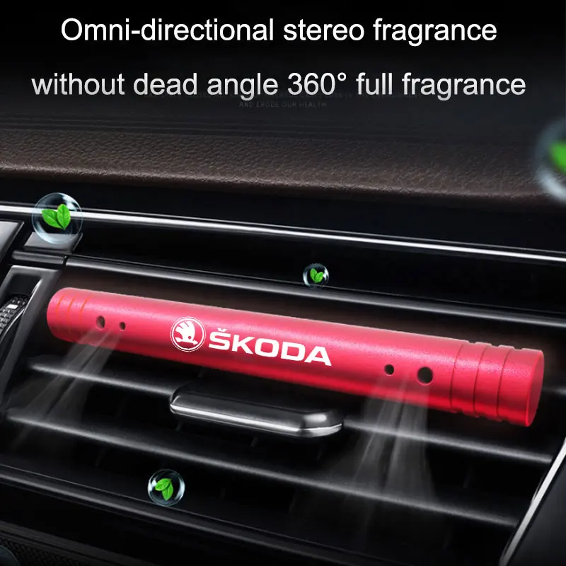 Car New aromatherapy stick for Skoda octavia 2 a7 a5 rapid fabia yeti superb KAMIQ KAROQ kodiaq SCALA citigo virs Accessories