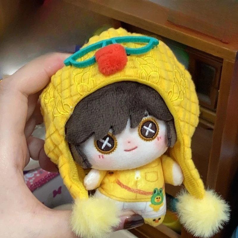 

10cm Anime Game Identity V Mechanic Kawaii Chick Cosplay Soft Cotton Doll NuNu Body Cartoon Mini Toy Figure Fans Collection Gift