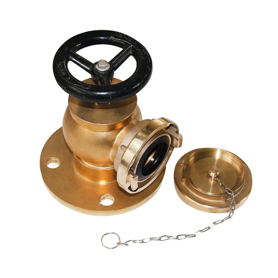 

High Quality Marine dock fire hydrant DN50 flange type fire hydrant, Chinese German island type copper fire hydrant