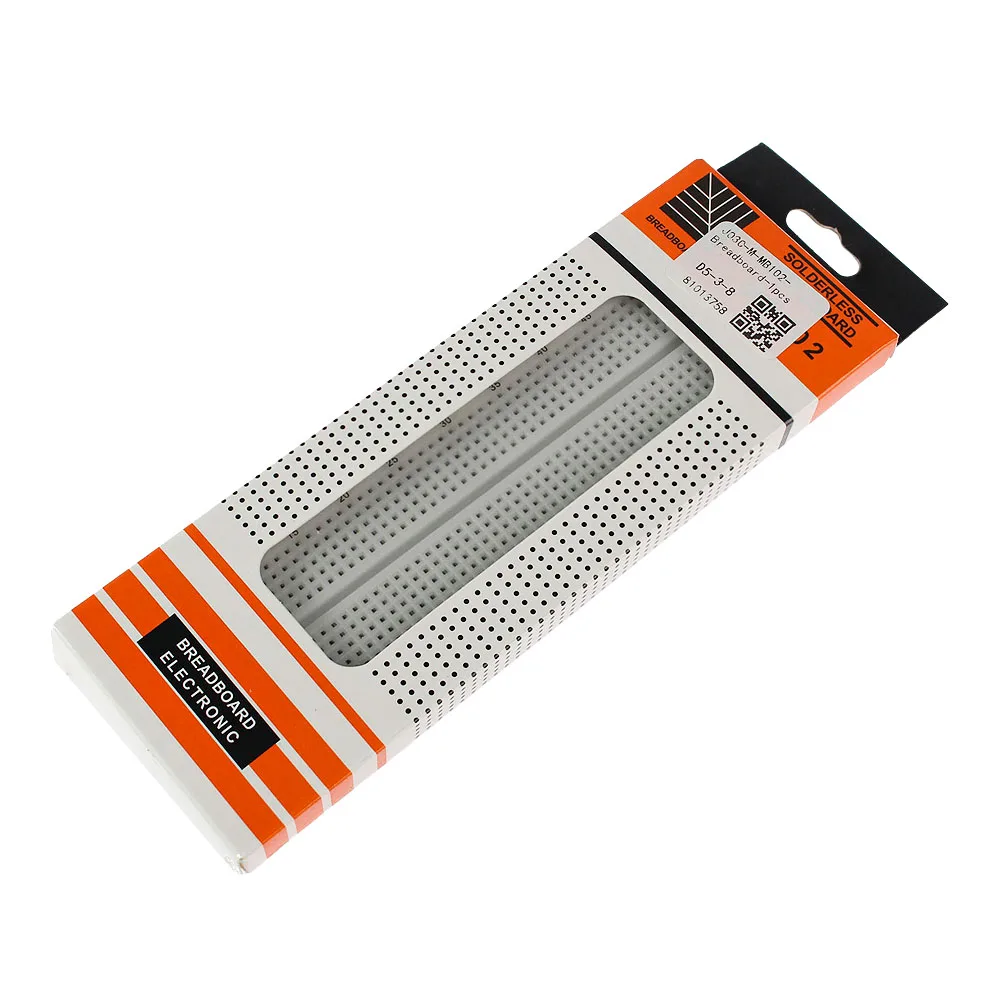MB-102 Prototype Broodplank 400 830 Punten Soldeerloze PCB Broodplank Jumper Draden Kabel Board DIY Dupont Draad voor Arduino Kit