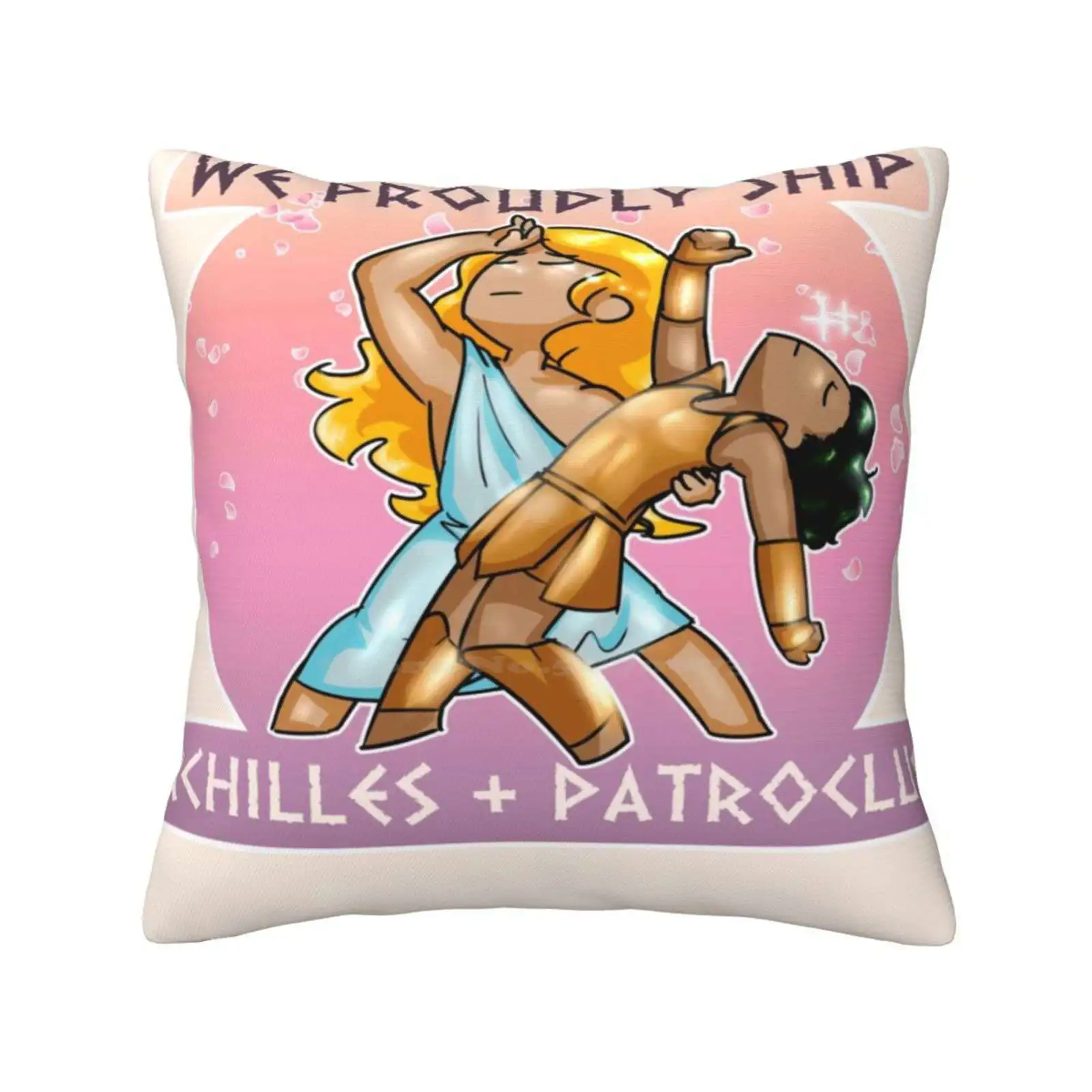 Achilles Patroclus Soft Comfortable Pillowcase Achilles Patroclus Otp Overly Sarcastic Productions