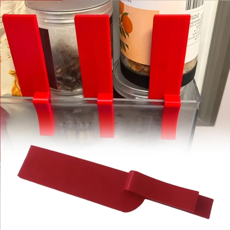 1 Clip-on Refrigerator Anti-Tip Panel – Prevent the Bottle from Falling, Can Be Used in RVs, Durable