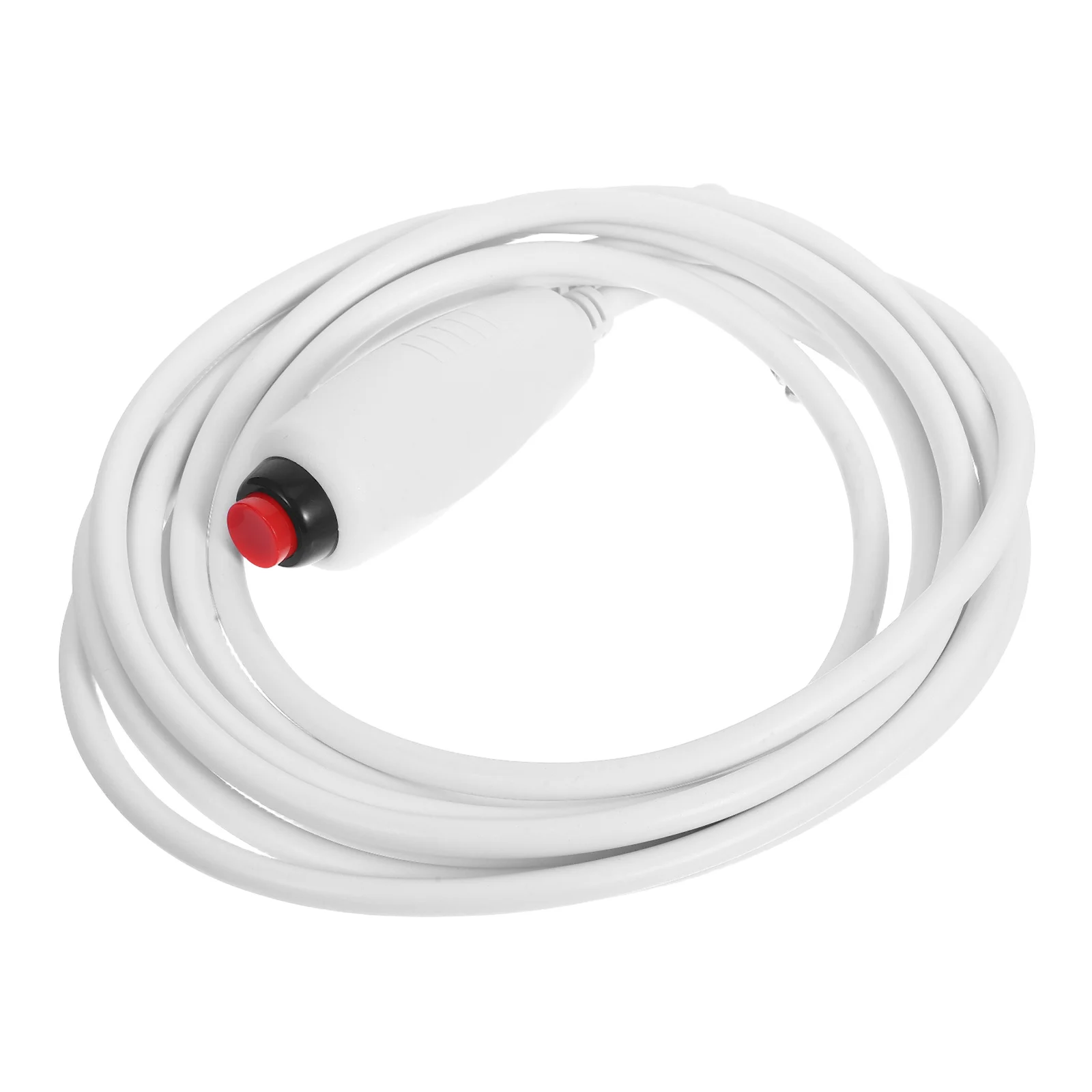 Nurse Call Cord 6.35mm Plug Switch Bed Sheet Clip Secure Installation High Sensitivity for Hospital Nurse Station Upgrade