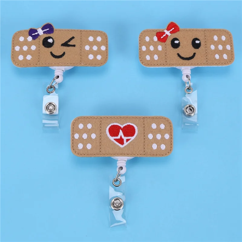 

Nurse Badge Reel Holder - 9 Pack - RN Badge - Band Aid Badge Reel - Perfect Nurse Gifts For Women