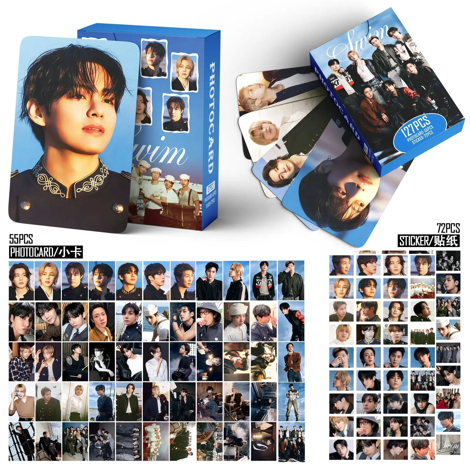 127pcs New Album CORTIS GREENGREEN JAMES MARTIN Photocards Stickers Kpop Merch Lomo Cards Set Fans Collection Cards Gifts image 3