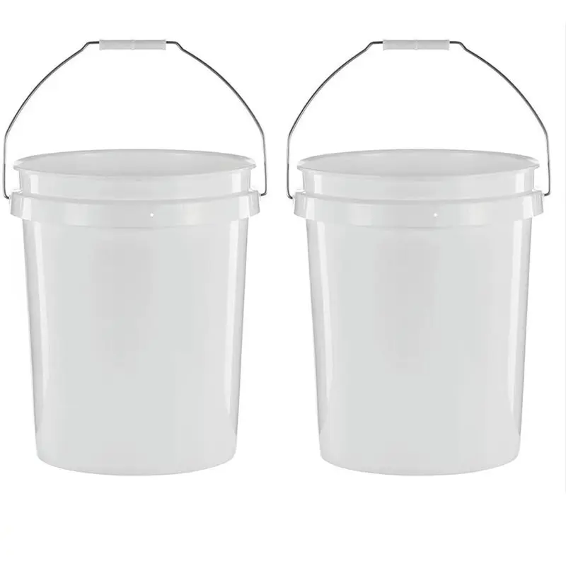 b97a-poignee-confortable-design-empilable-seau-multi-usages-rond-de-5-gallons-facile-a-nettoyer-en-plastique-blanc-lot-de-2
