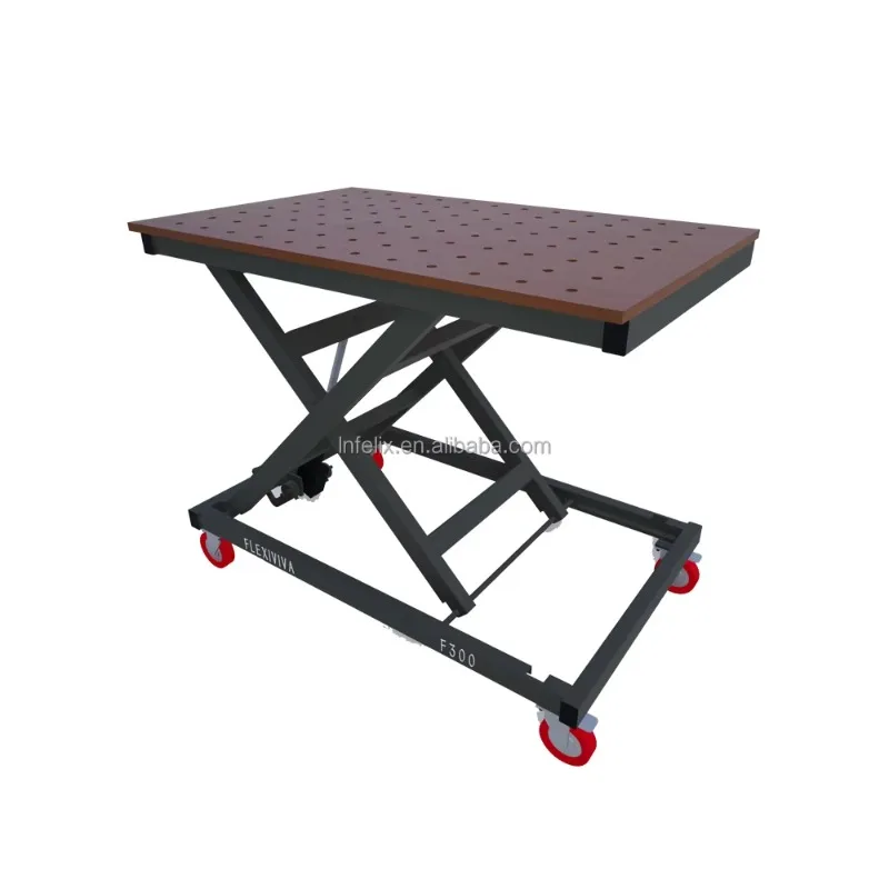 Xiangyin Workbench Electrical Air Hydraulic Motorcycle Lift Table Hydraulic Goods Lift Table