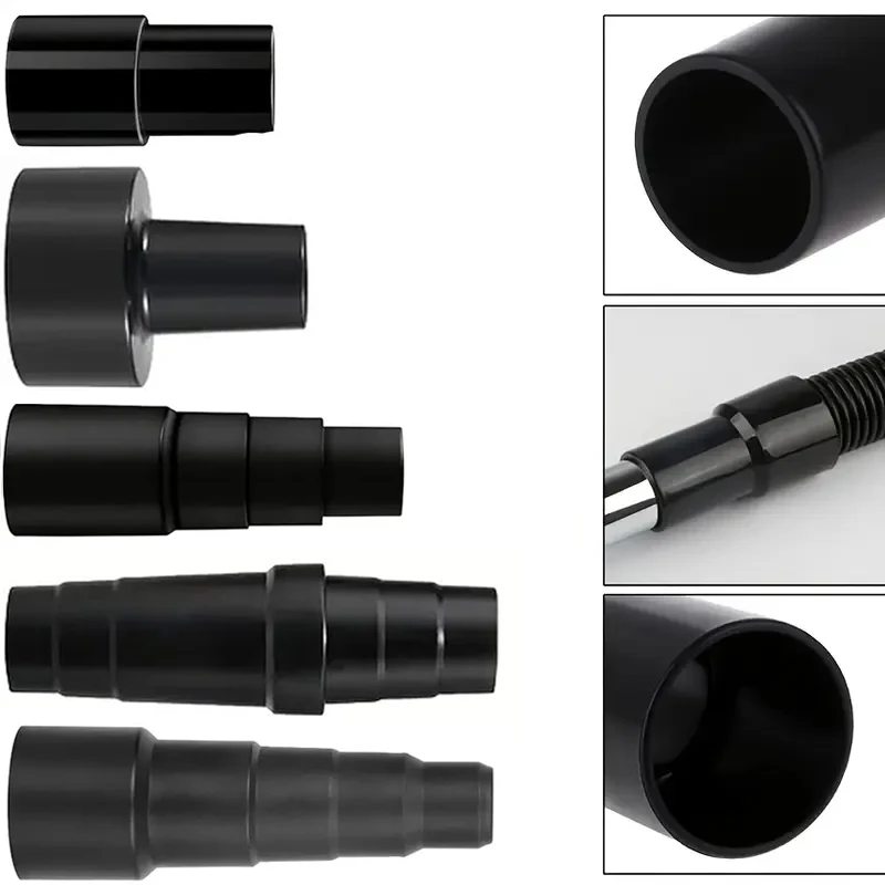 Dust Collection Power Tool Hose Kit with 5 Fittings/Attachments for Multiple Types/Brands of Power Tools and Work Shop Vacuums image 5