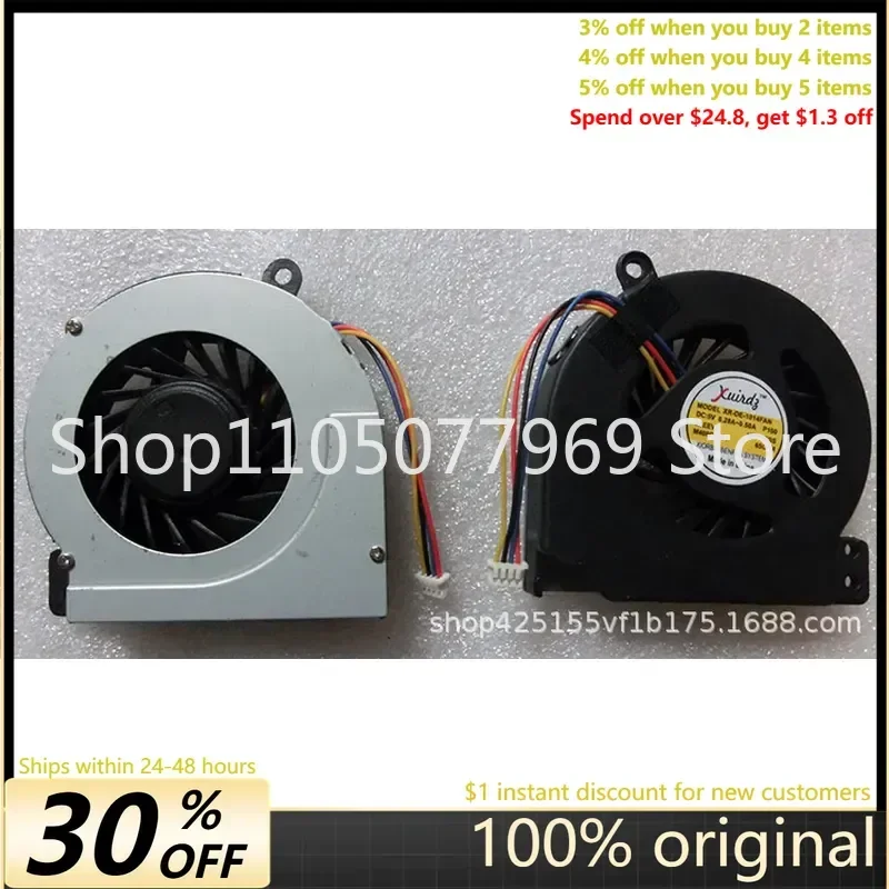 Ventilador de Resfriamento de CPU para DELL VOSTRO 1014 1018 1088 1015 PP38L, Peça de Reposição para Notebook