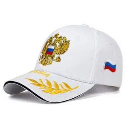 Men's Baseball Hat Women's Summer Hat Russian Flag Embroidery Cap Male Snapback Hip-Hop Caps Sports Sun Hat