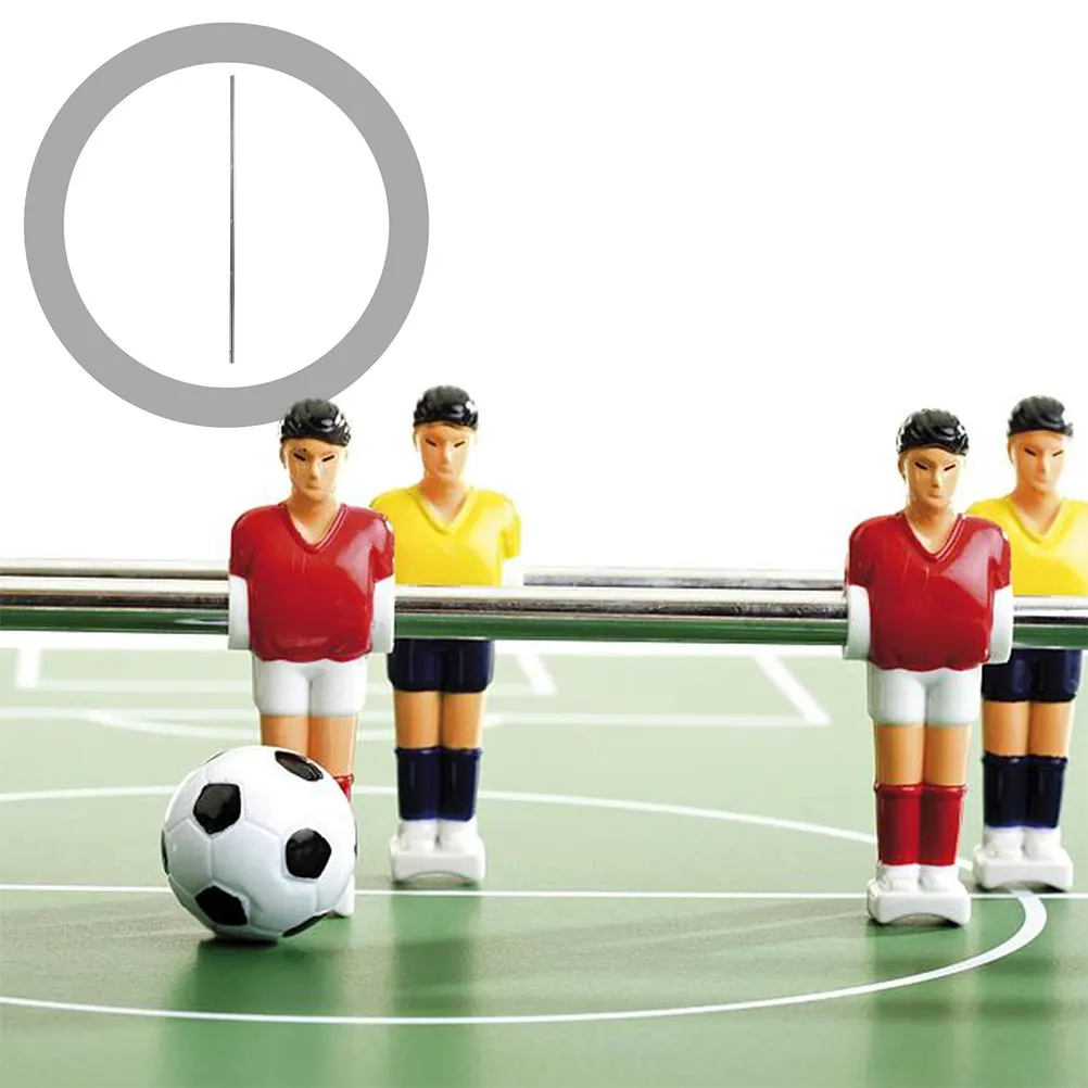 Football Table Pole Metal Rod Heavy Duty Soccer Machine Part Table Soccer Machine Accessory Metal Pole