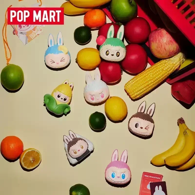 

POP MART THE MONSTERS WACKY MART Series Squishy Charm слепая коробка Mystery Box Guess Bag игрушки кукла аниме фигурка настольное украшение