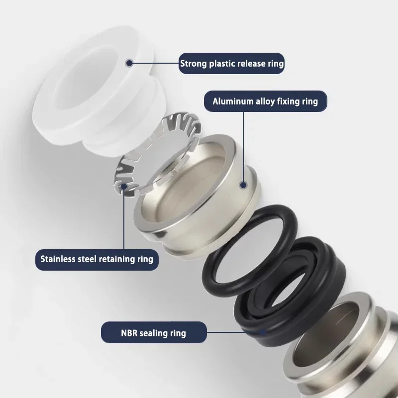 

1pcs SPM Pneumatic Pipe Control Valve Non-Reversing 4mm 8mm 10mm 12mm One-way Valve Quick Plug One-Way Pneumatic Pipe Connector