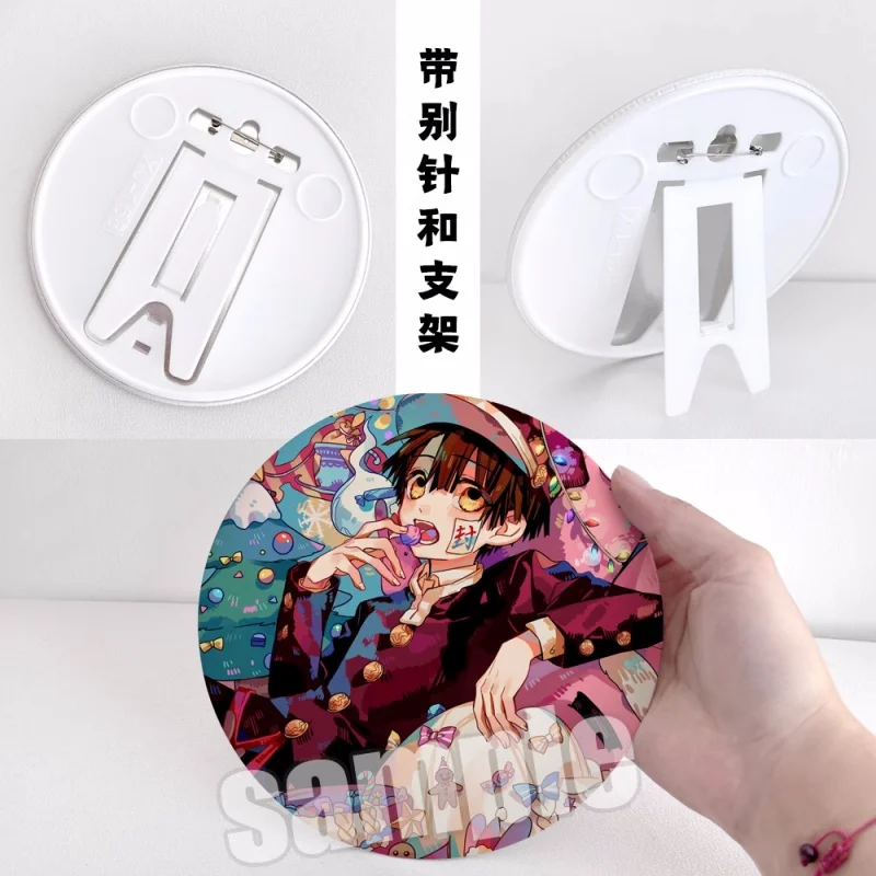 Anime Yugi Amane Hanako-kun Bedge Collect Backpack Bags Badge 16cm Button Brooch Pin Souvenir Stand Figuras Cosplay Gift 7076