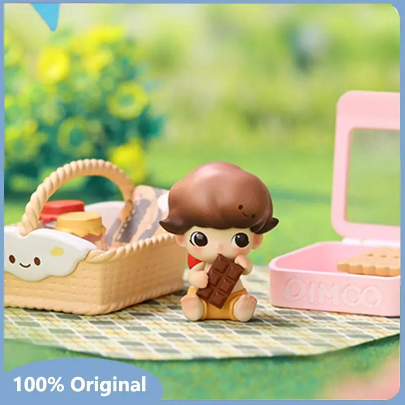 

Original Dimoo Go On An Outgonging Together Series Blind Box Toys Kawaii Anime Action Figure Caixa Mystery Box Dolls Girls Gift
