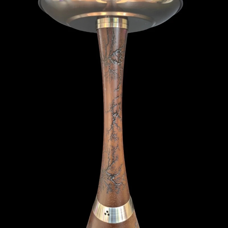 

hookah, electric shock wood grain, small waist shape hookah