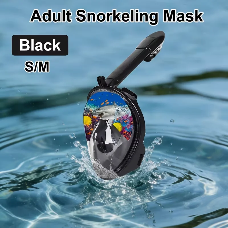 

Underwater Snorkeling Full Face Children Swimming Mask Set Scuba Diving Respirator Masks Anti Fog Safe Breathing for Kids Adult