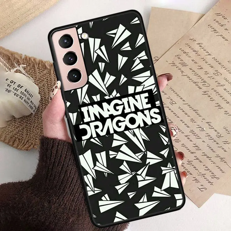 night music imagine dragons music funda For samsung galaxy S24ultra S24 S21 S23PLUS S20fe S20ultra S21Fe S22plus S23ultra case