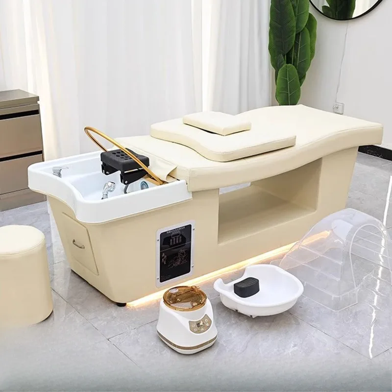 

High-end Hair Treatment Shampoo Bed Water Circulation Hair Salon Health Treatment Beauty Bed Beauty Salon Special Bed Massage Ma