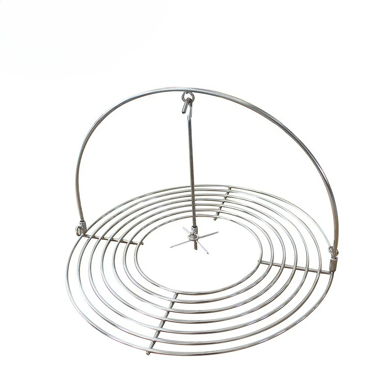 

Stainless Steel Turkey Rack BBQ Grill Outdoor Camping Roast Chicken Rack