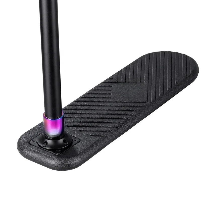 Huoli Trampoline Trick Bounce Scootering Quality Foam Deck Indoor Outdoor Scooter Beginners To Advanced