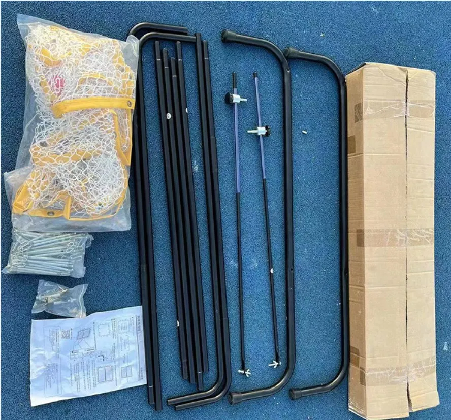 6.56 'معدات التدريب الرياضية المتعددة كرة القدم البيسبول ريبوندر ترتد الظهر صافي