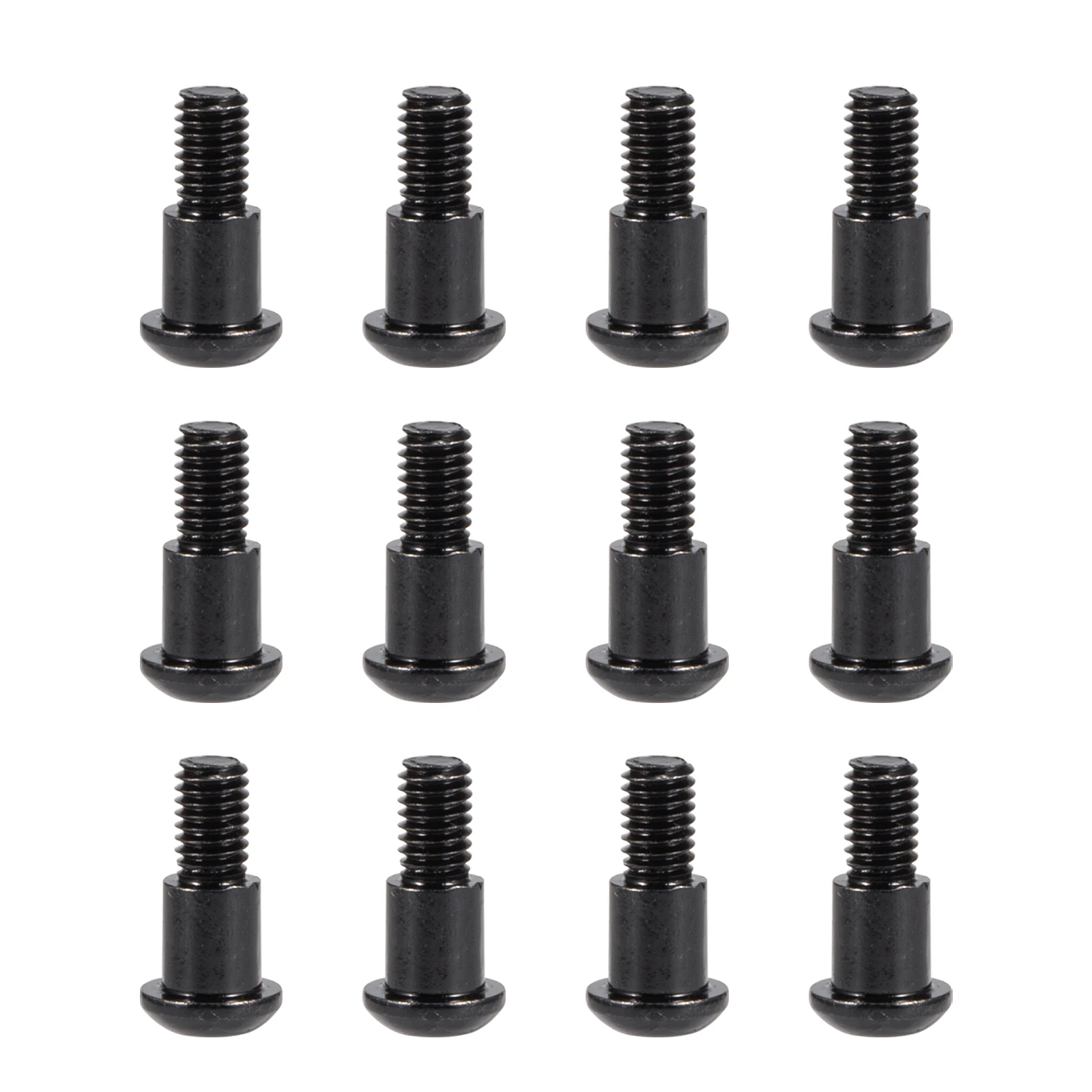 12PCS M3x4x10mm Incision Kingpin Shoulder Screws for Axial SCX10 AR44 AR45 Capra Vanquish H10 VS4-10 F9 F10 D44 Axle