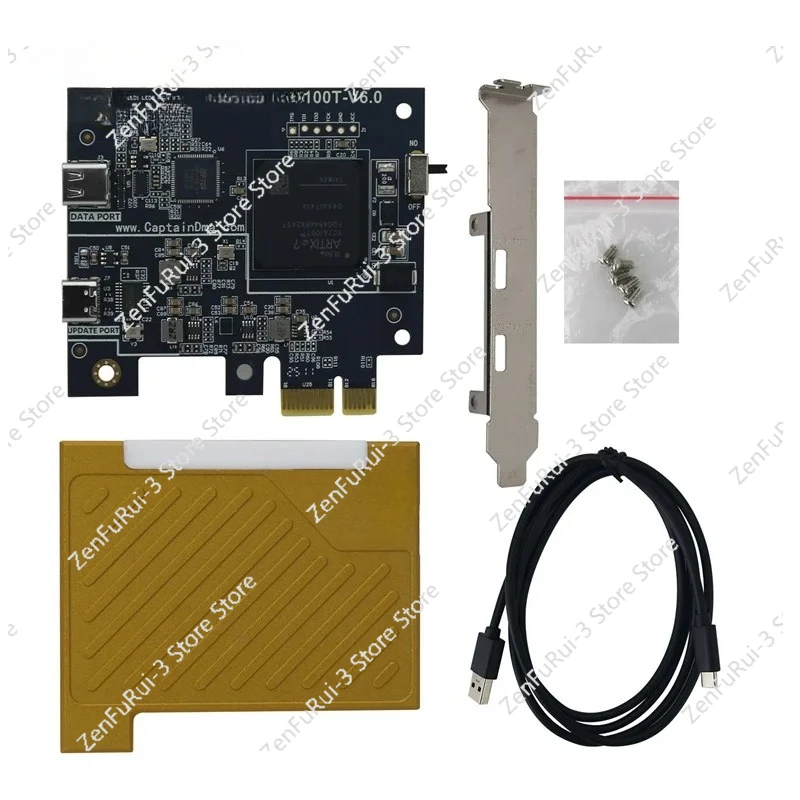 CapDMA 75T-6th/100T-7th Factory Firmware DMA Board for Artix-7