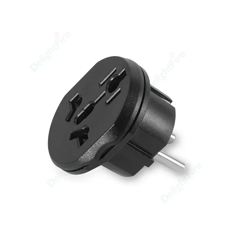 EU Plug Adapter UK AU US To EU KR Travel Socket Converter British American To Euro European Korea France Universal Power Adapter