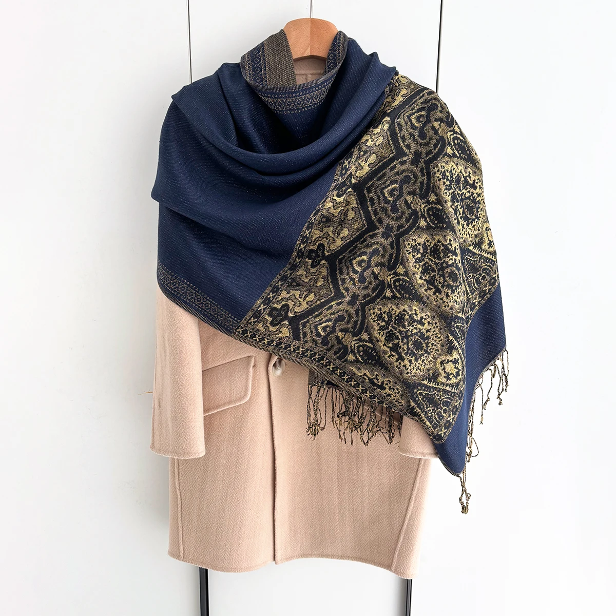 Luxury Scarf For Women Autumn - Cashmere Pashmina Wrap ulasan dan harga
