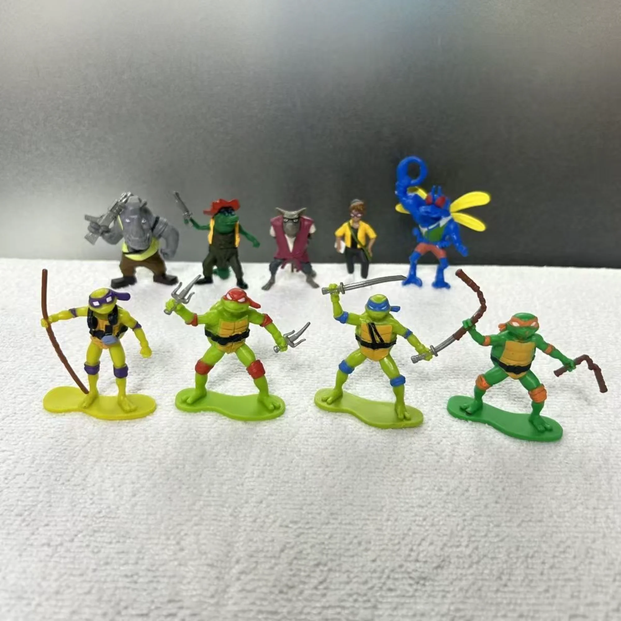 Żółwie Ninja Leonardo Raphael Michaelangelo Donatello Splinter Figurka Akcji Ozdoba Kolekcjonerska Prezent Urodzinowy