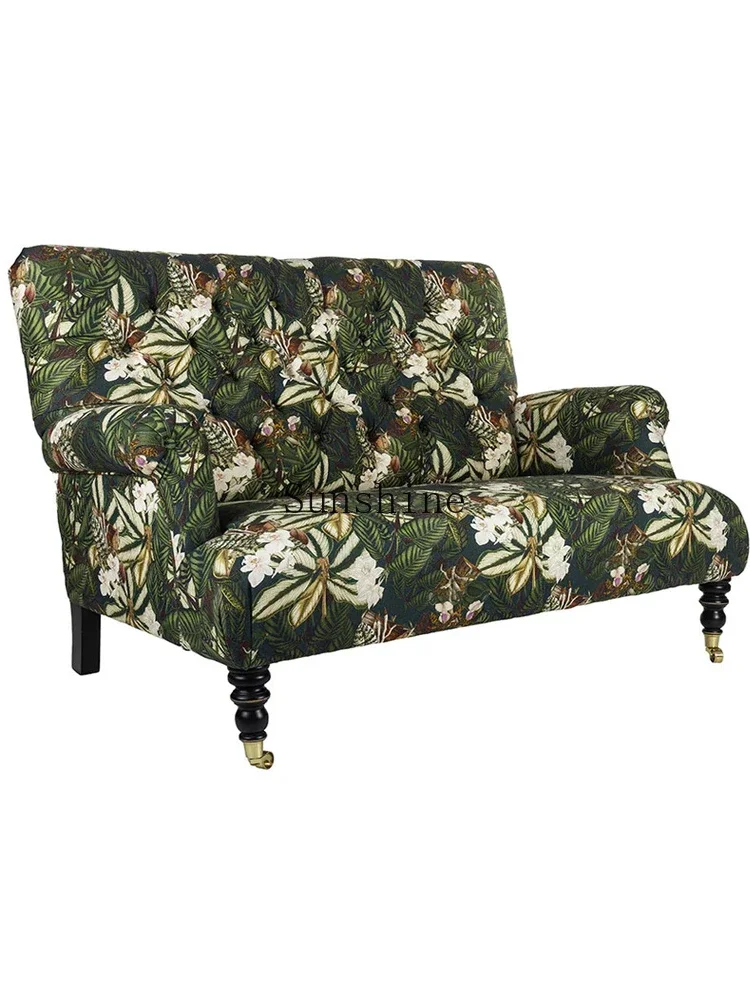 Double color high back sofa living room fabric sofa