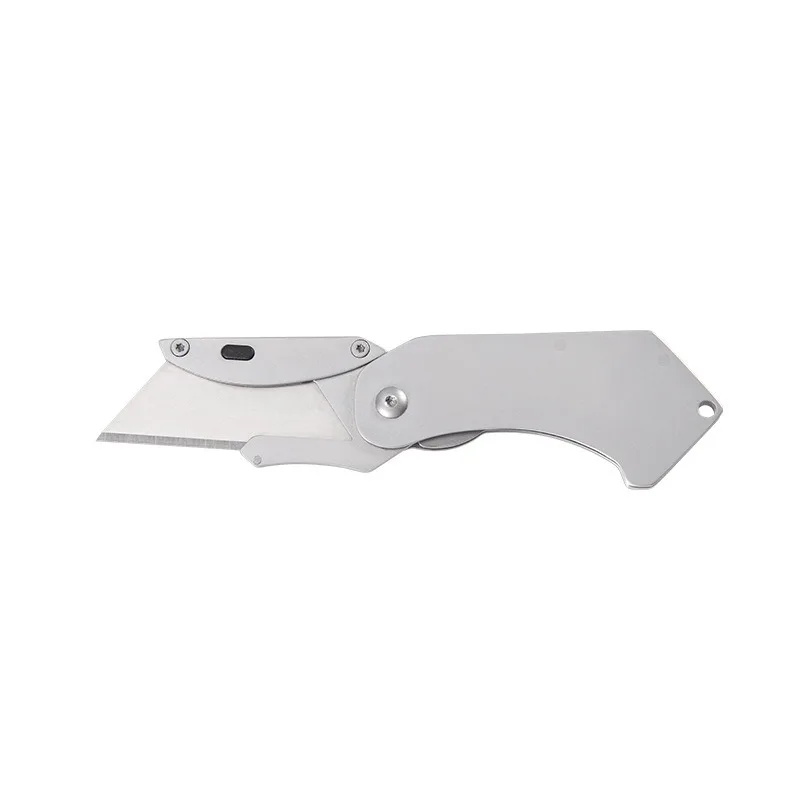 Uniwersalna składany nóż uniwersalny ze stali nierdzewnej zagęszczona metalowa przenośny kieszonkowy EDC SK5 ostrze Cutter Outdoor Home couteau