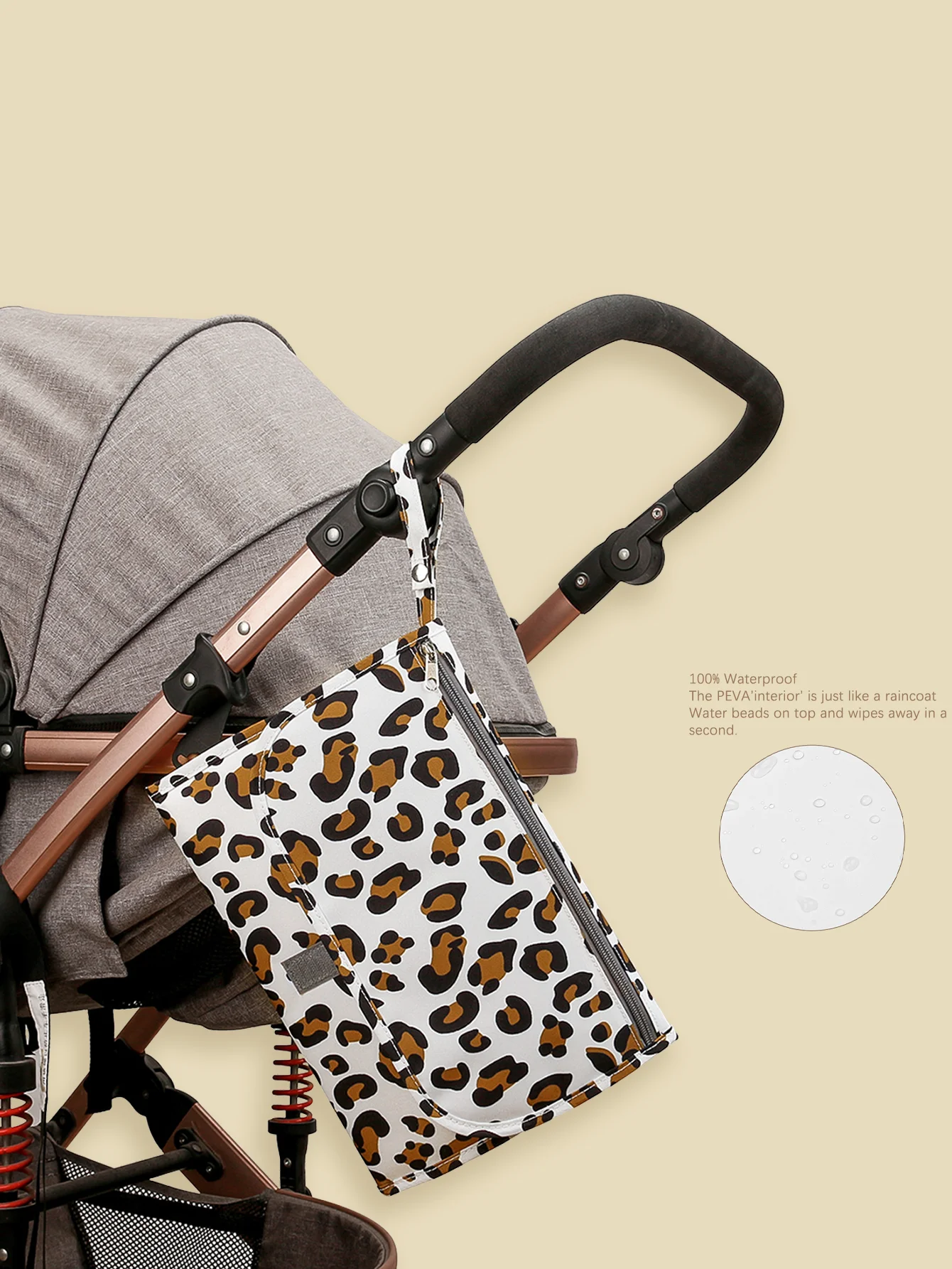 Foldable Baby Diaper Changing Pad Waterproof Newborn Diaper Pad Portable Toddler Changing Table Durable Baby Diaper Bag